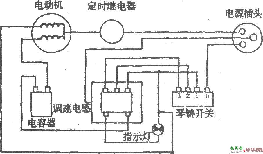 电风扇调速电路  第1张