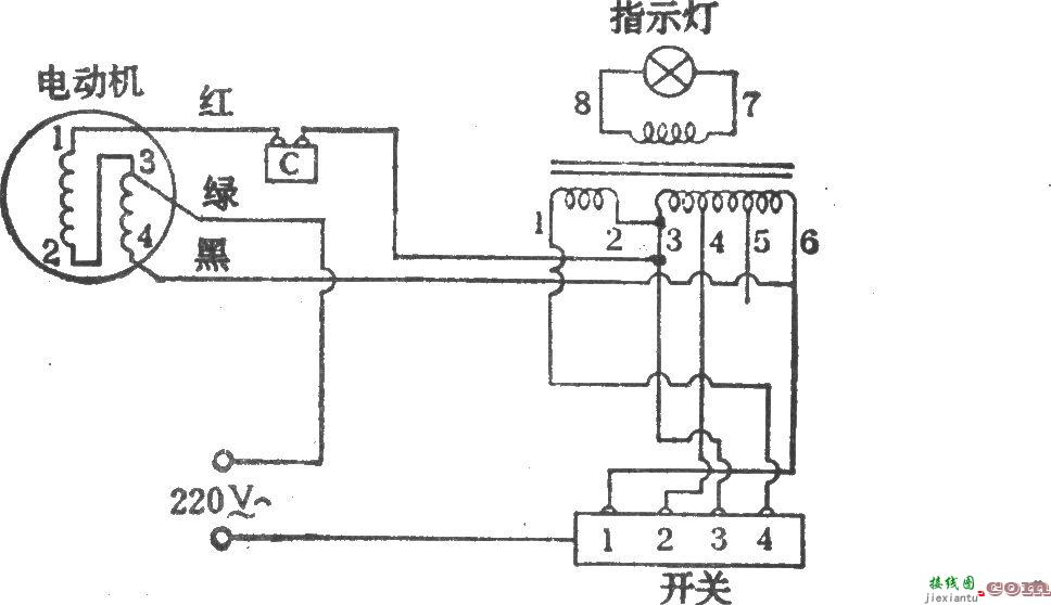 电风扇调速电路(350mm钻石)  第1张