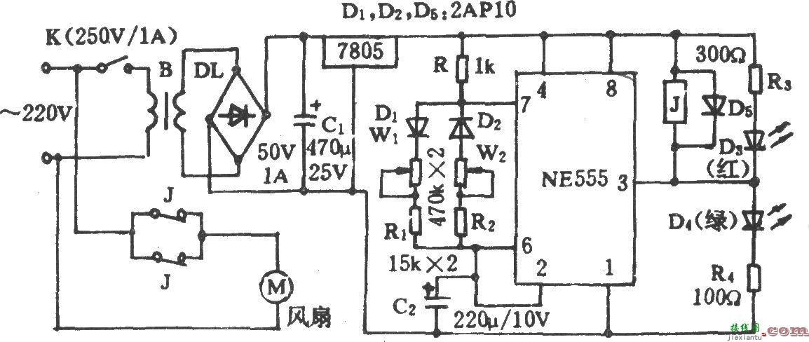 电风扇自然风控制电路(一)  第1张