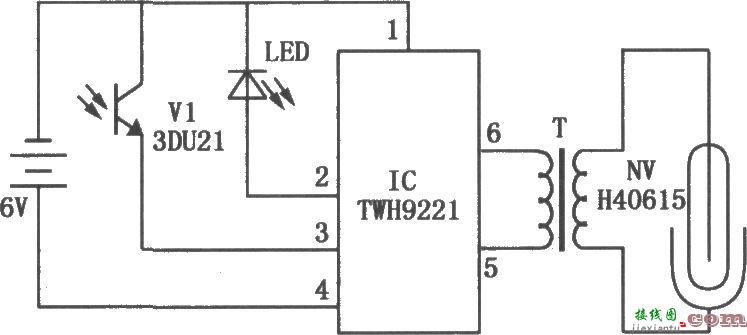 TWH9211构成的冰箱电子除臭电路  第1张