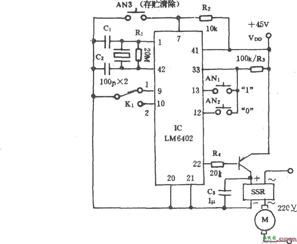 电风扇自编程程控电路(LM6402)  第1张