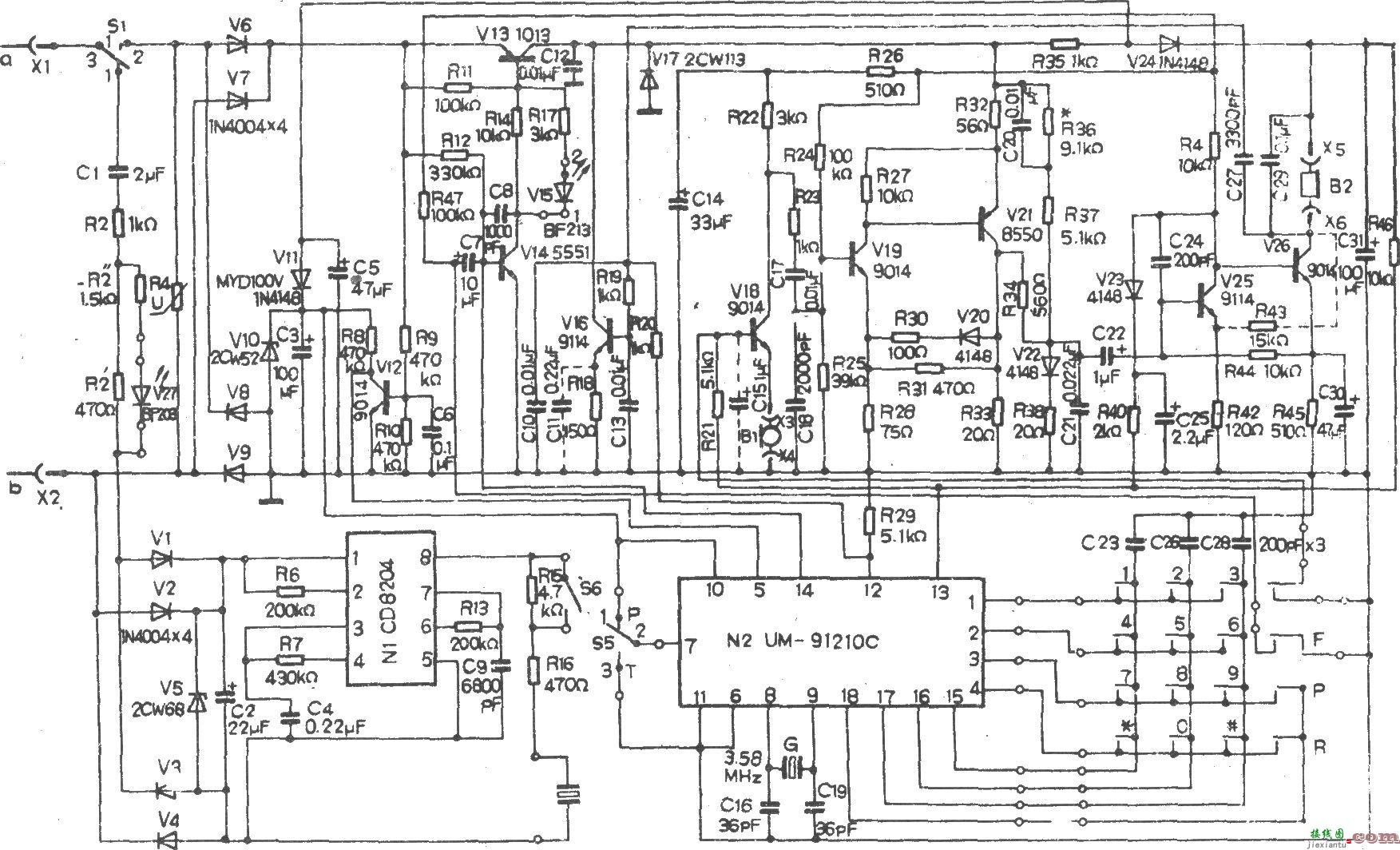 HA34(VI)P／T型电话机  第1张