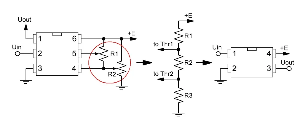 在比较器上制作双稳态开关  第3张