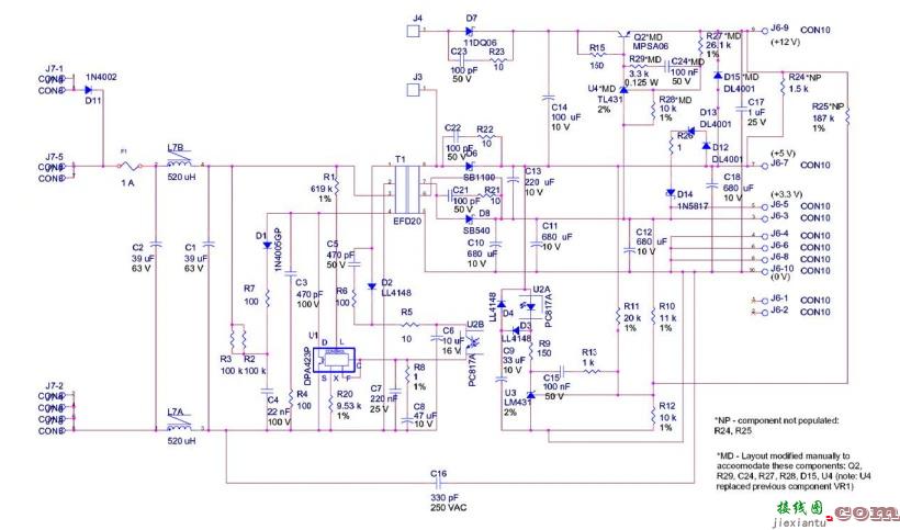 适用于 VoIP 电话的 10 W 电源  第1张