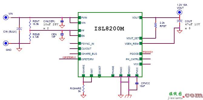 ISL8200M 10A电源IC  第1张