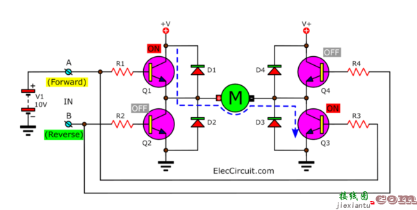 桥式晶体管 电机驱动器  第2张