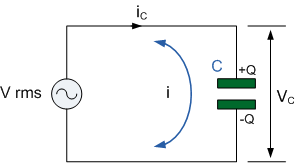 交流电容器电路  第1张