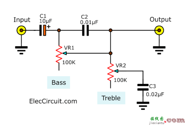 最简单的音调控制电路  第1张