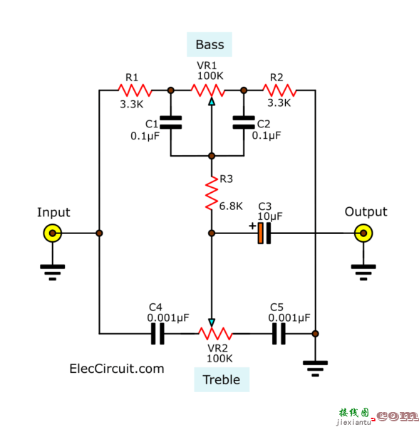 最简单的音调控制电路  第2张