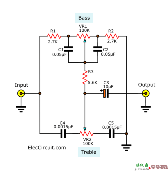 最简单的音调控制电路  第3张
