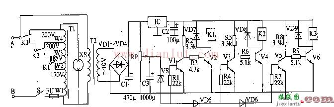 采用集成电路制作交流稳压器电路  第1张