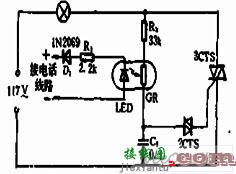 电话振铃指示灯电路  第1张