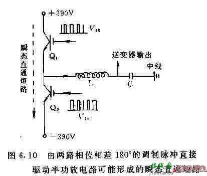 SPWM脉宽调制脉冲的前沿延迟电路  第1张