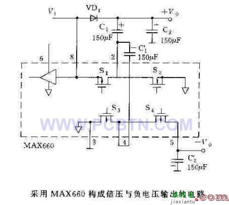 MAX660稳压器的应用  第2张