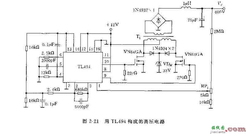 采用TL494构成的高压电路  第1张