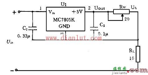 采用MC7805K系列集成稳压器的开关恒流源  第1张