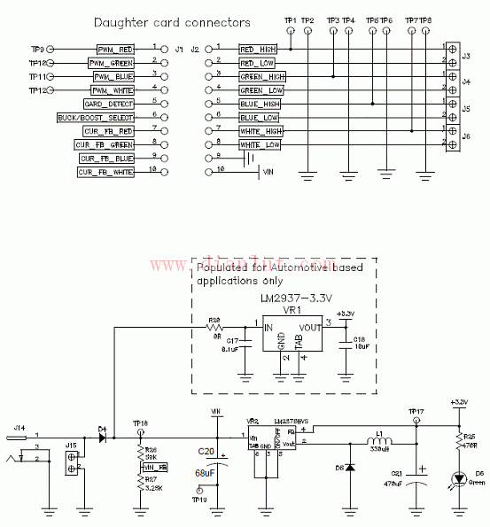 基于dsPIC33F设计的LED基板电源电路  第1张