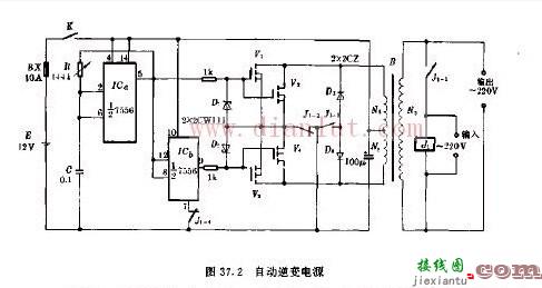 自动逆变电源电路及工作原理  第1张