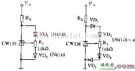 电位器串联二极管的电路  第1张