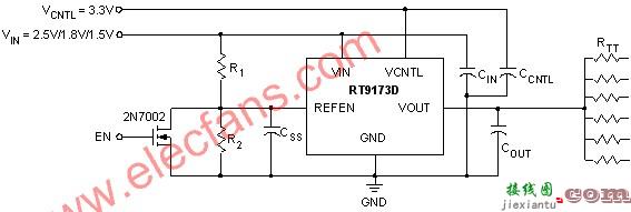 RT9173D简单应用电路图  第1张