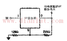 将5V稳压器升压到8V稳压器的电路  第1张