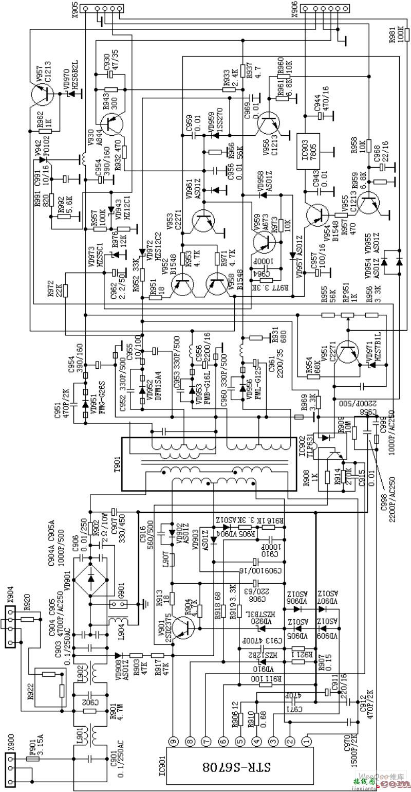 D2902_A4开关电源电路图  第1张