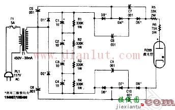 简易高效激光器电源电路  第1张