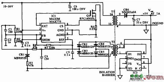5V步降型变换器电路图  第1张