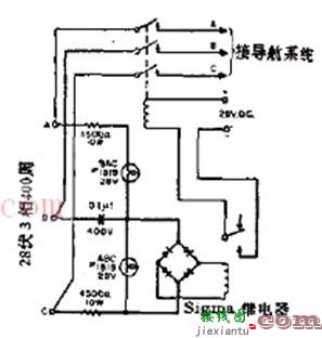 简易相序保护电路  第1张