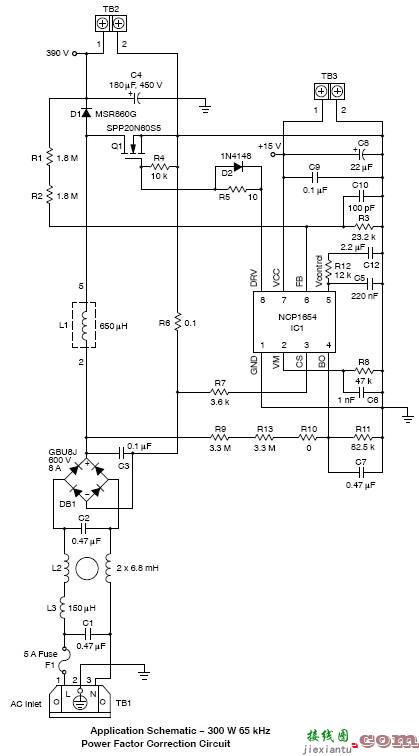 用于连续导通模式的 NCP1654 控制器  第1张