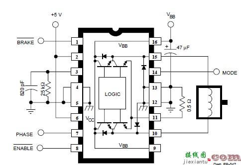 A3952S直流伺服电机控制器电路图  第1张