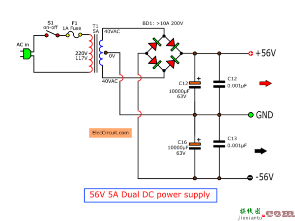 MOSFET 放大器电源  第1张