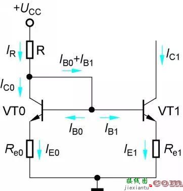 三极管镜像恒流源电路分析  第2张