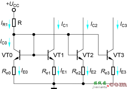 三极管镜像恒流源电路分析  第4张