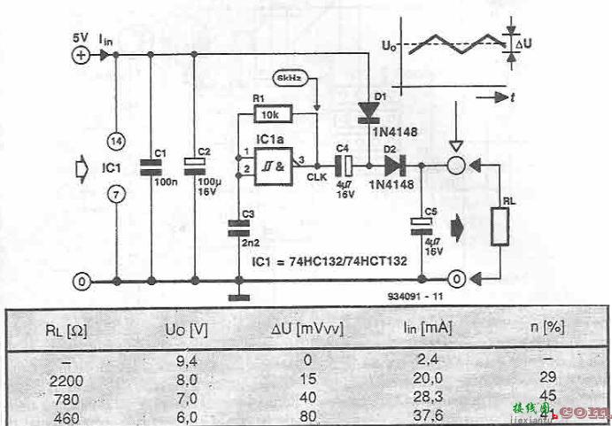 74HC132倍压电路  第1张