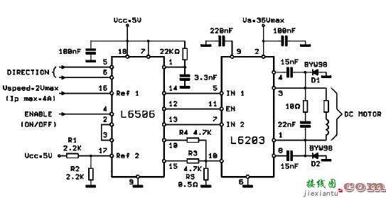 L6203直流电机控制器  第1张