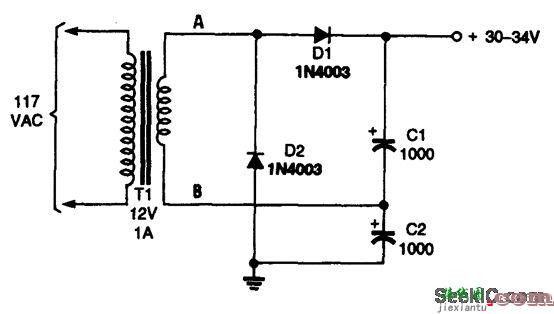 倍压电源电路
  第1张