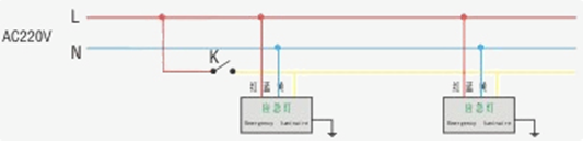 消防应急灯接线实物图  第2张