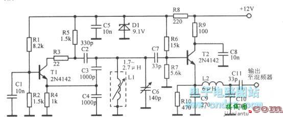 关于3.955—4.455MHz VF0的电路  第1张