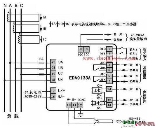 EDA9133在风力发电系统中的应用电路原理图  第1张