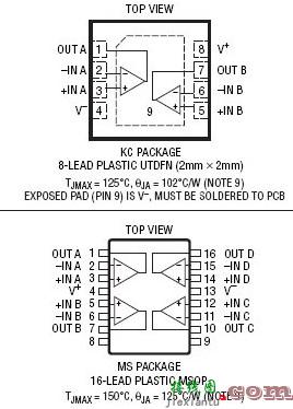 LTC6247-180MHz、1mA、低功率、高效、轨至轨输入/输出双路运算放大器的有用系统  第4张