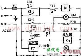 杰力SCX-63A双功能电子消毒柜电路原理图  第1张