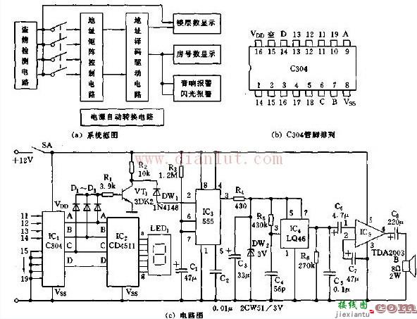 住宅楼智能报警系统种的音响  第1张