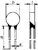 MF11热敏电阻器外型尺寸的电路  第1张