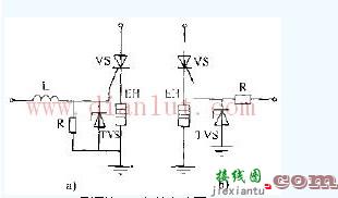 关于晶闸管TVS保护的电路图  第1张