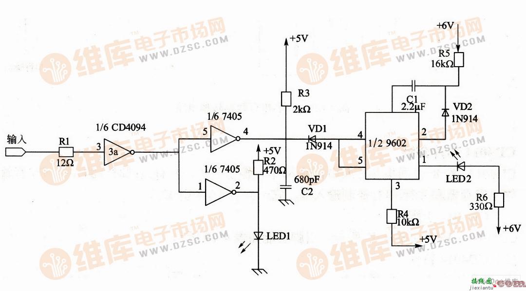 应用于报警器传感器带你路图  第1张