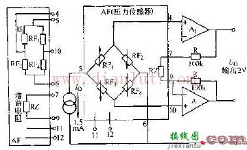 IC--1431型硅压阻式压力传感器及其应用电路  第1张