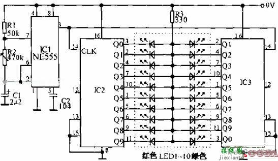 三色跑灯工作原理  第1张