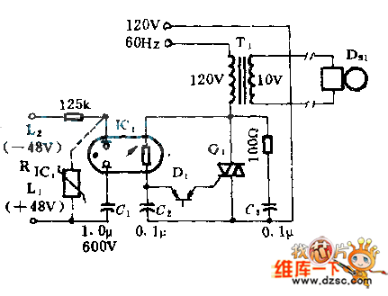 鸣铃检波电路图  第1张