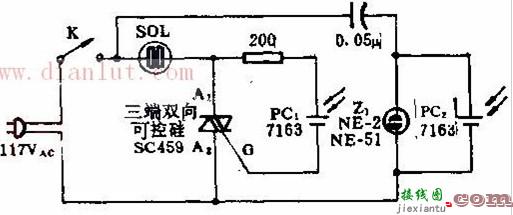 1000W日光控制设备电路图及原理  第1张